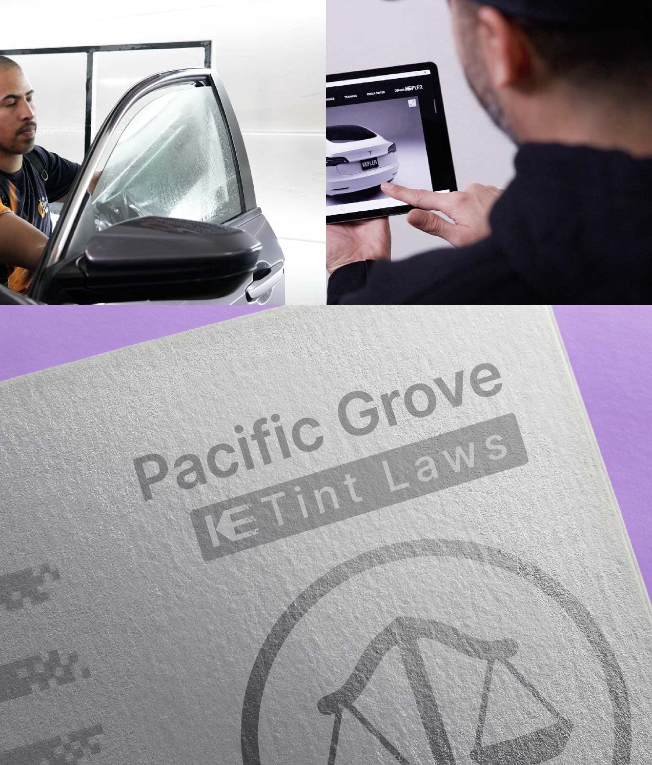 Window Tint Law Guide for Pacific Grove California
