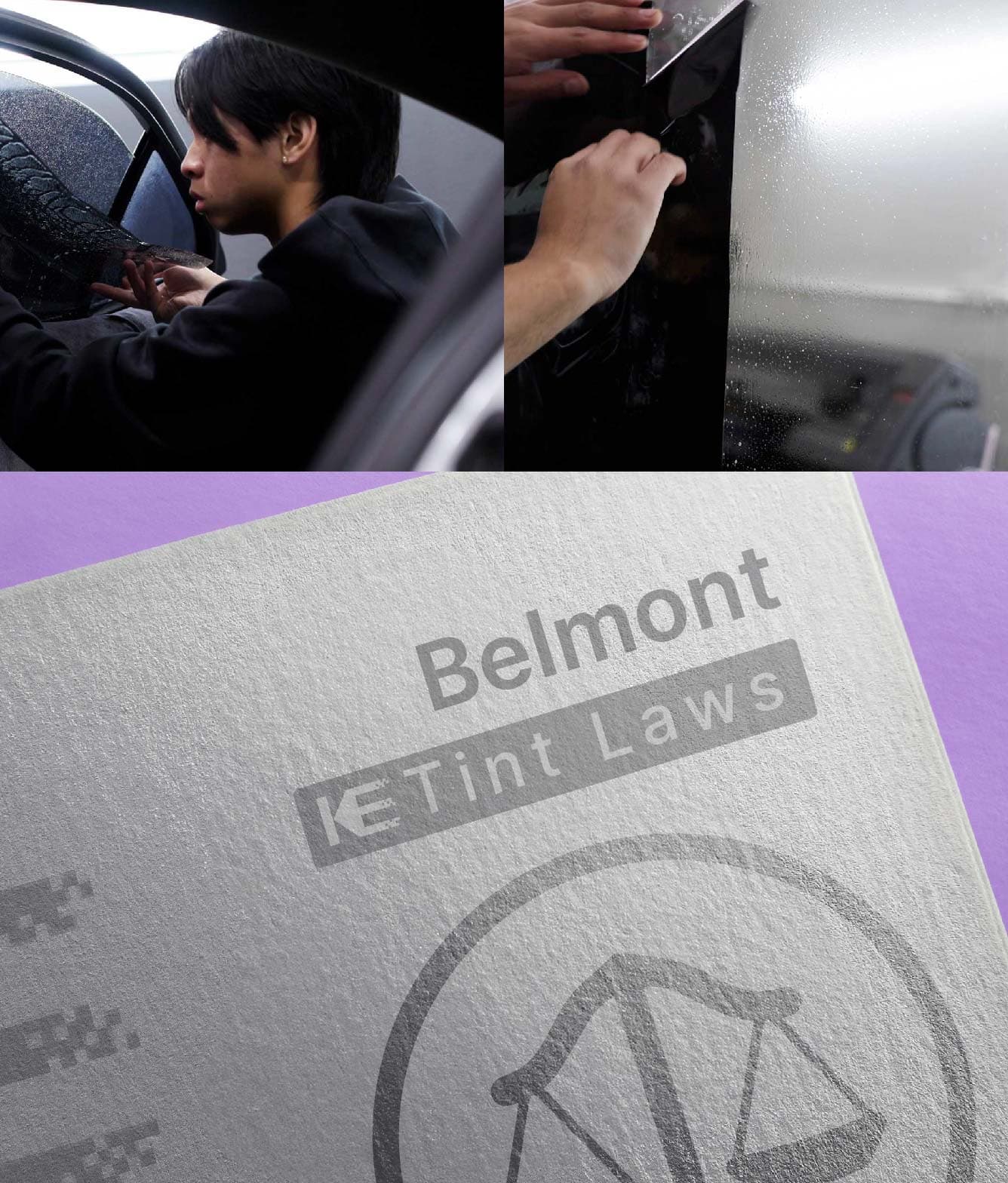 Window Tint Law Guide for Belmont California