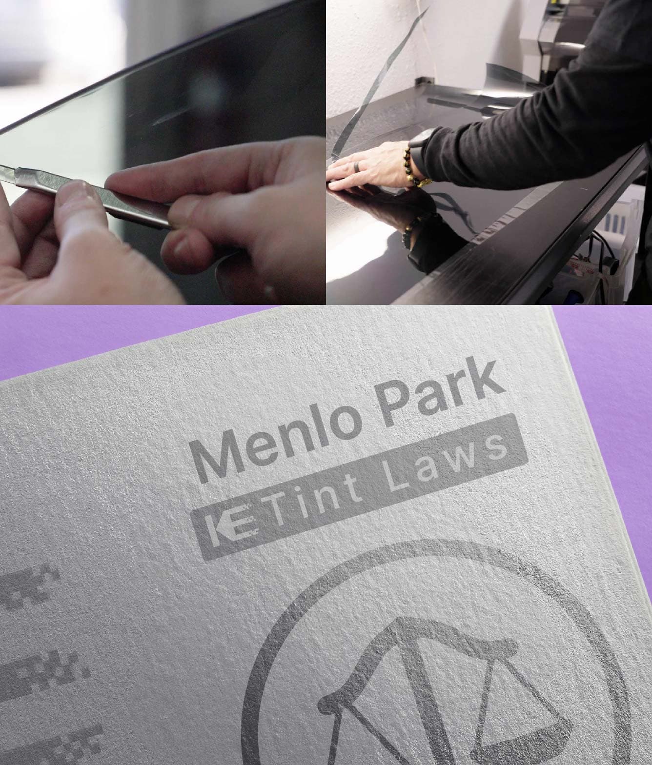 Window Tint Law Guide for Menlo Park California