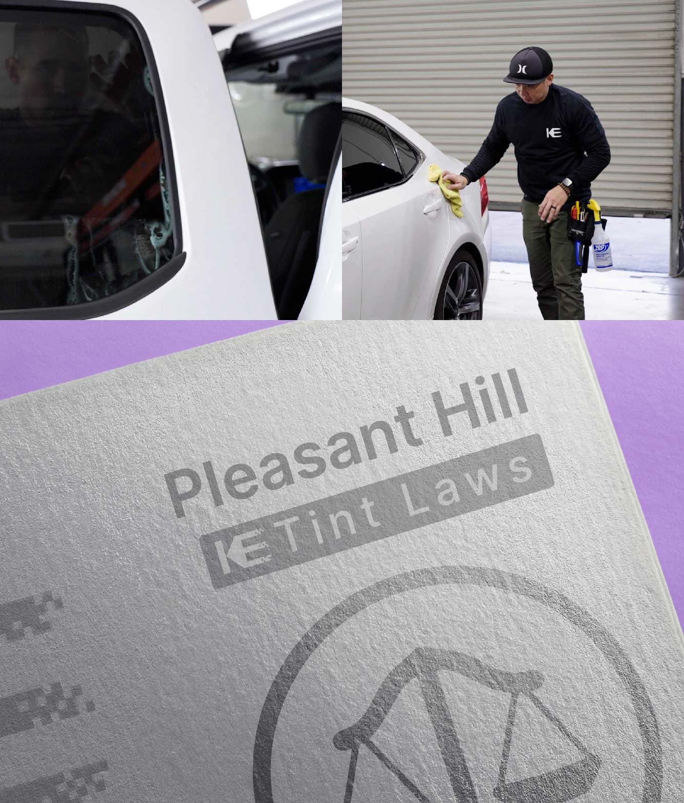 Window Tint Law Guide for Pleasant Hill California