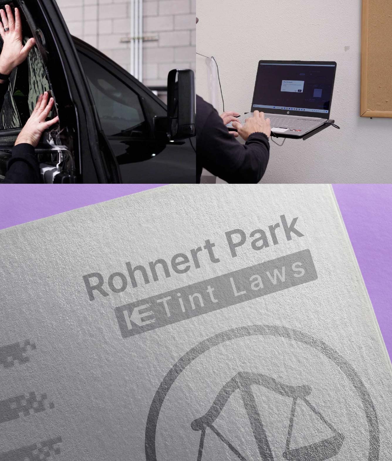 Window Tint Law Guide for Rohnert Park California