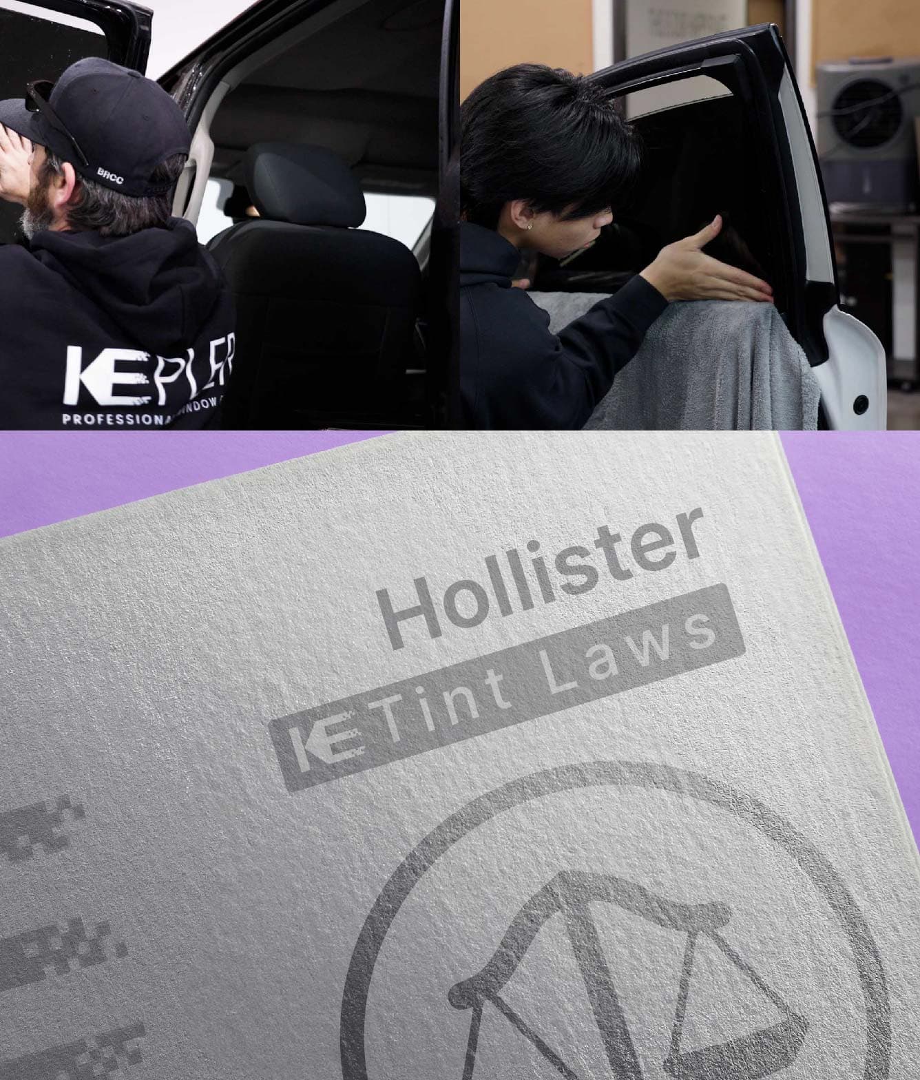 Window Tint Law Guide for Hollister California
