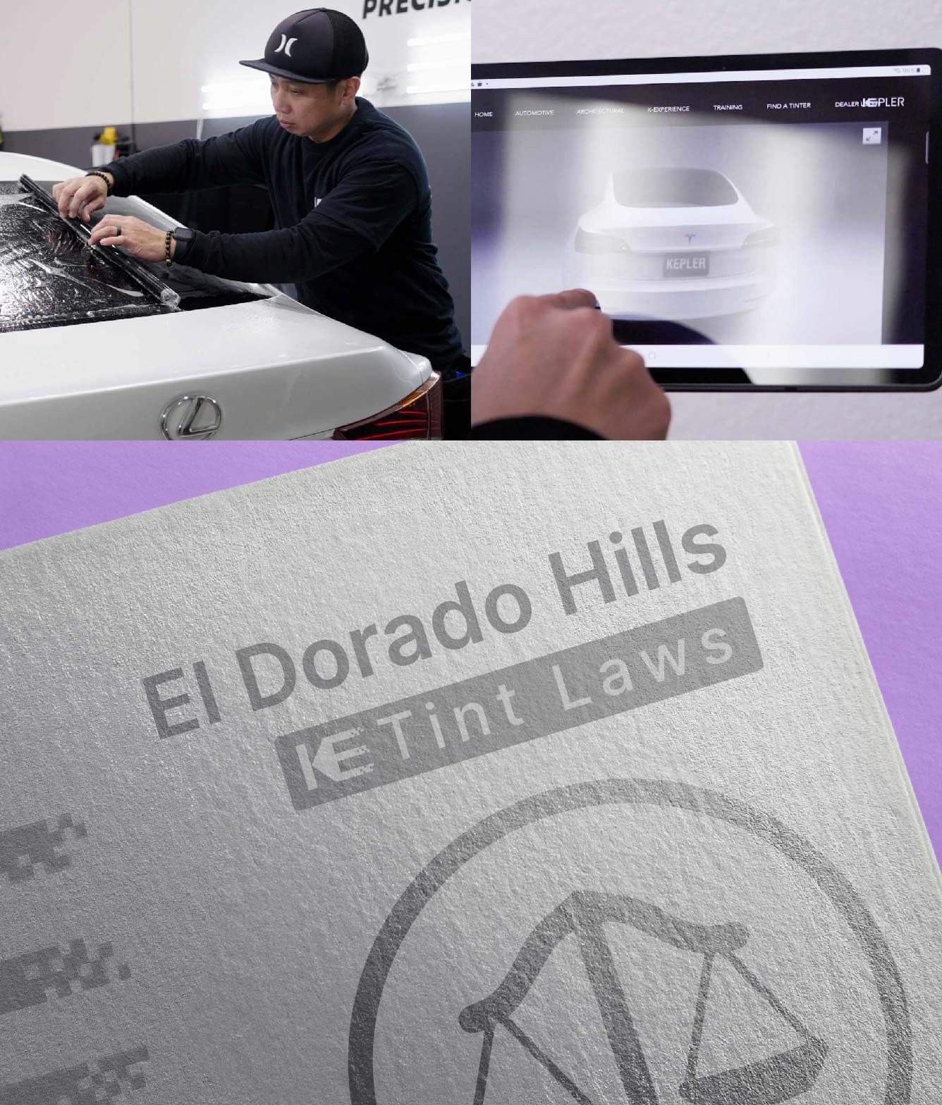 Window Tint Law Guide for El Dorado Hills California