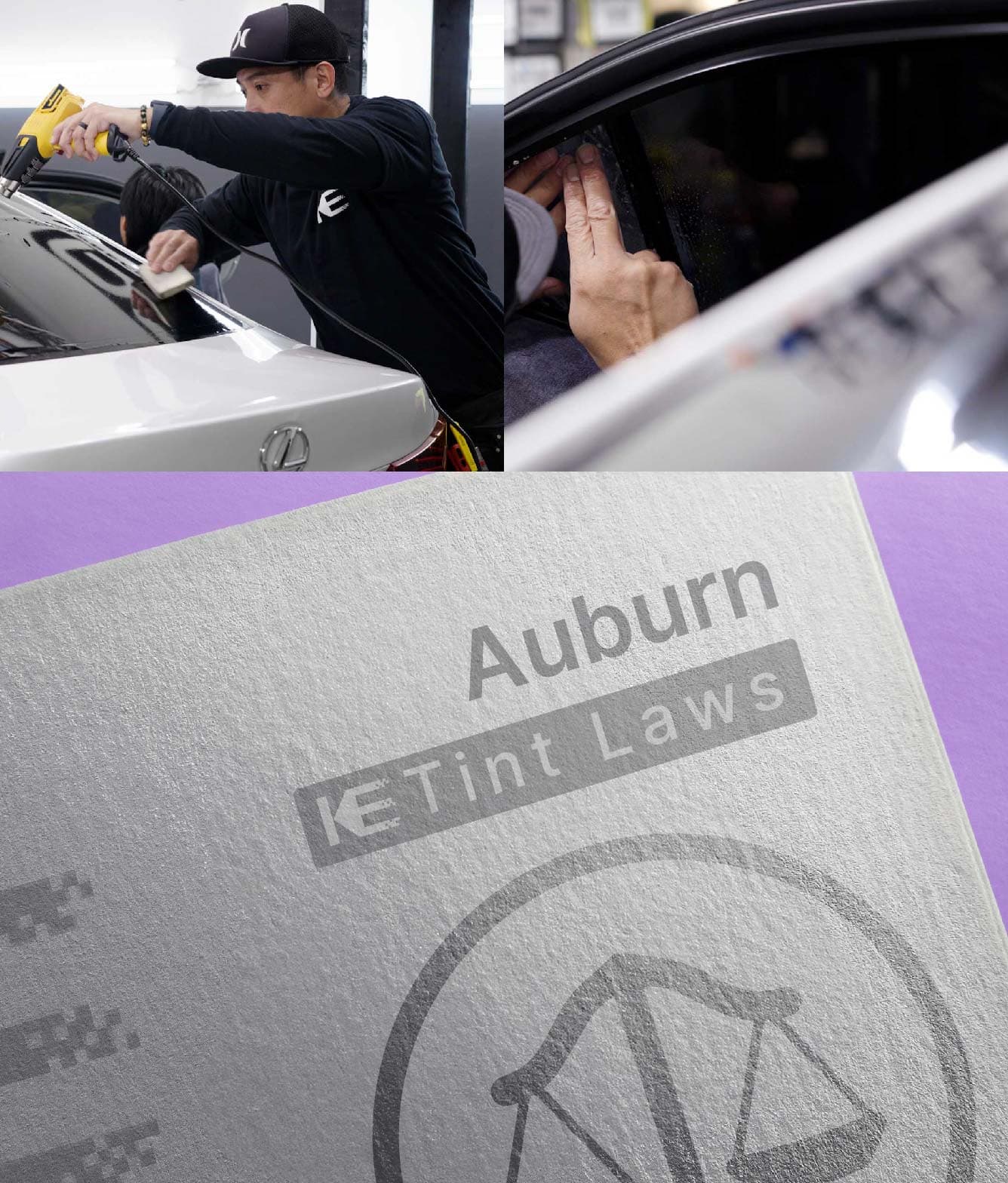Window Tint Law Guide for Auburn Washington