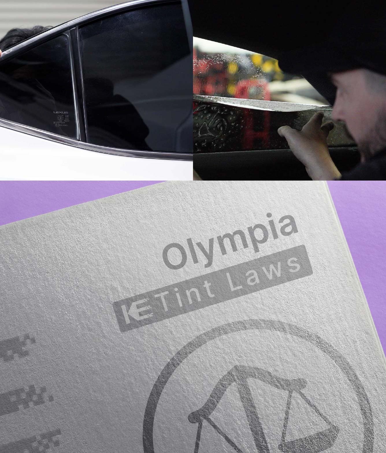 Window Tint Law Guide for Olympia Washington