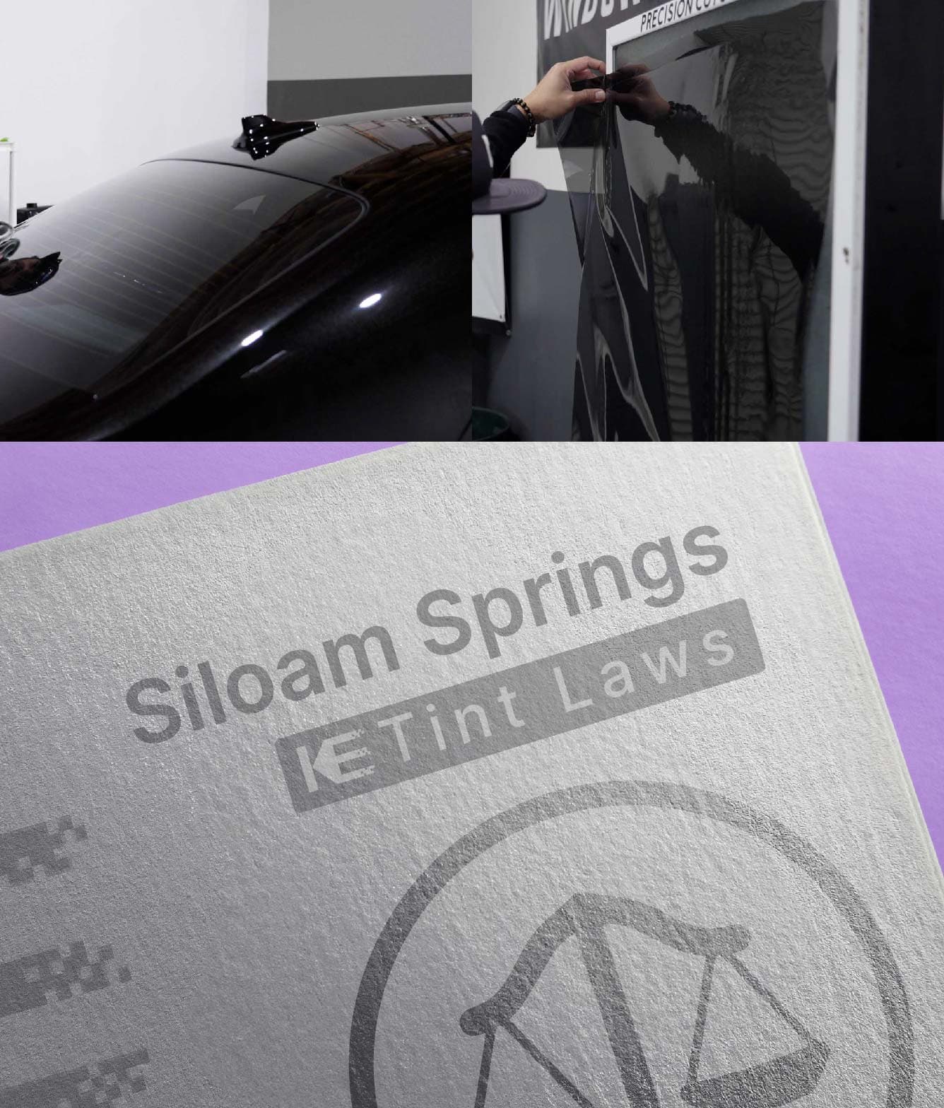 Window Tint Law Guide for Siloam Springs Arkansas