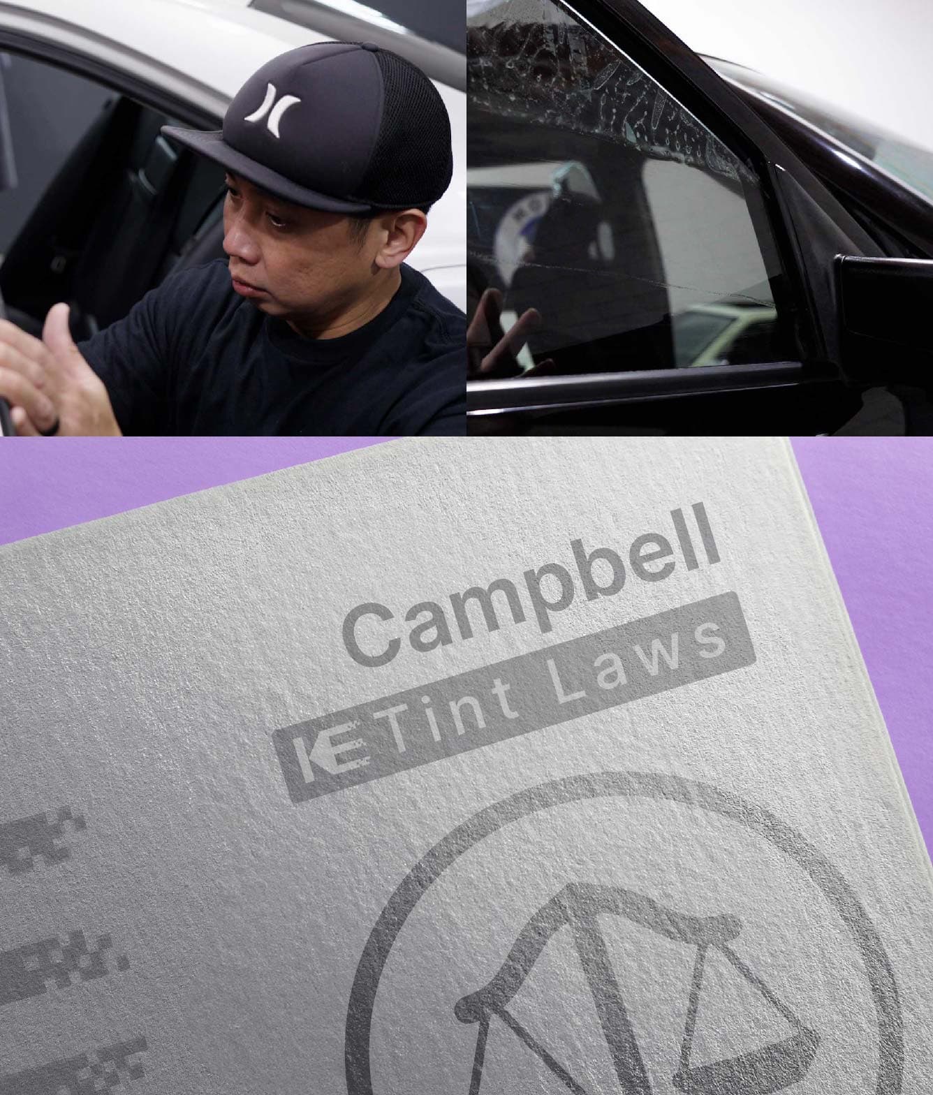 Window Tint Law Guide for Campbell California
