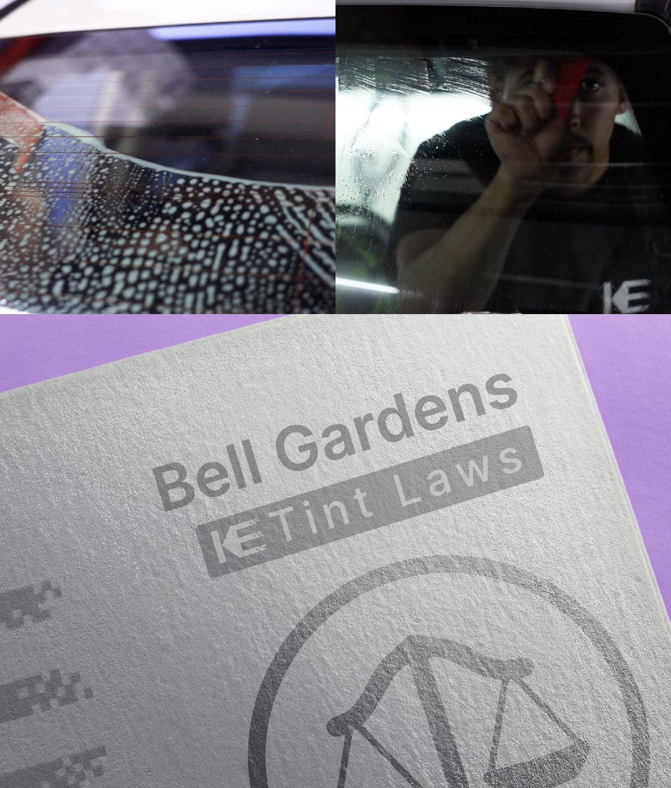Window Tint Law Guide for Bell Gardens California