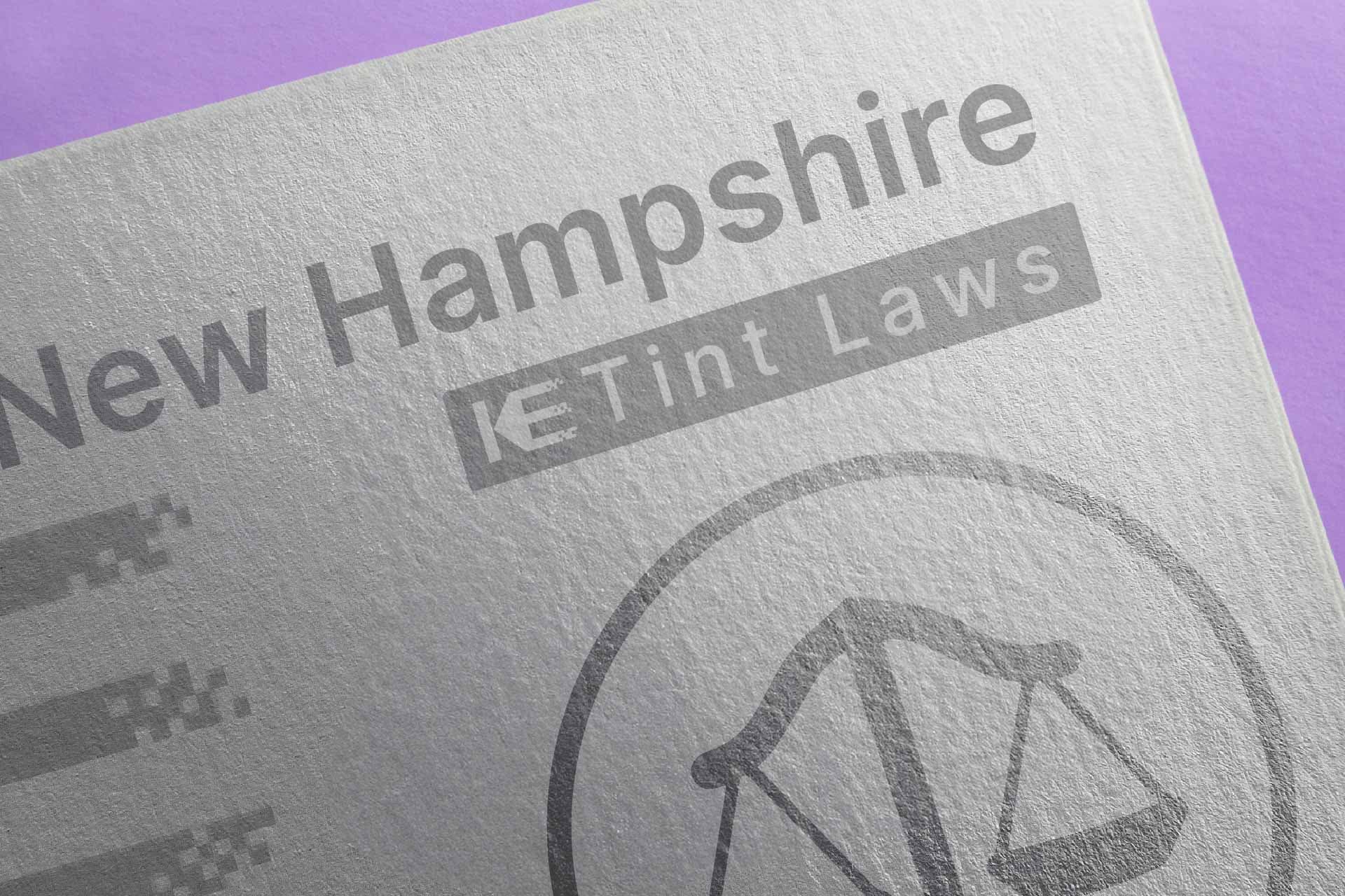 Window Tint Law Guide for New Hampshire