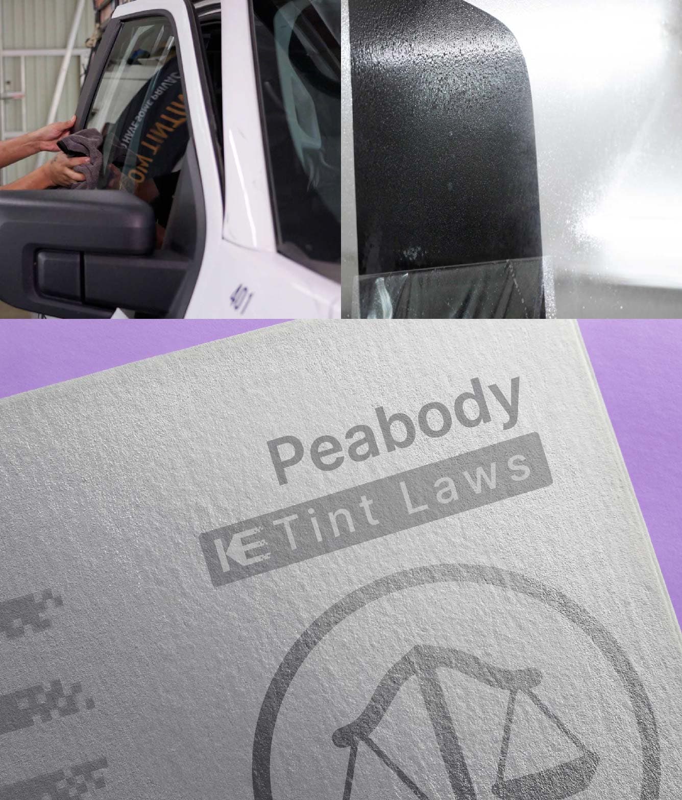 Window Tint Law Guide for Peabody Massachusetts