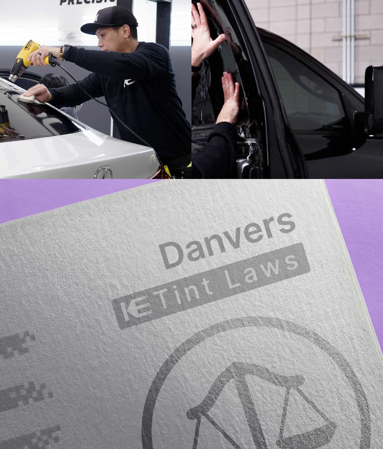 Window Tint Law Guide for Danvers Massachusetts