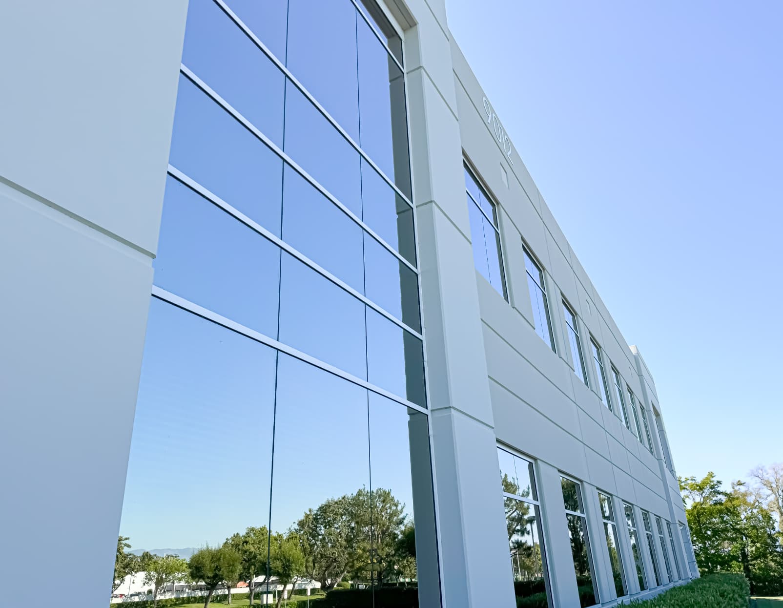 Residential glazing with solar-control film