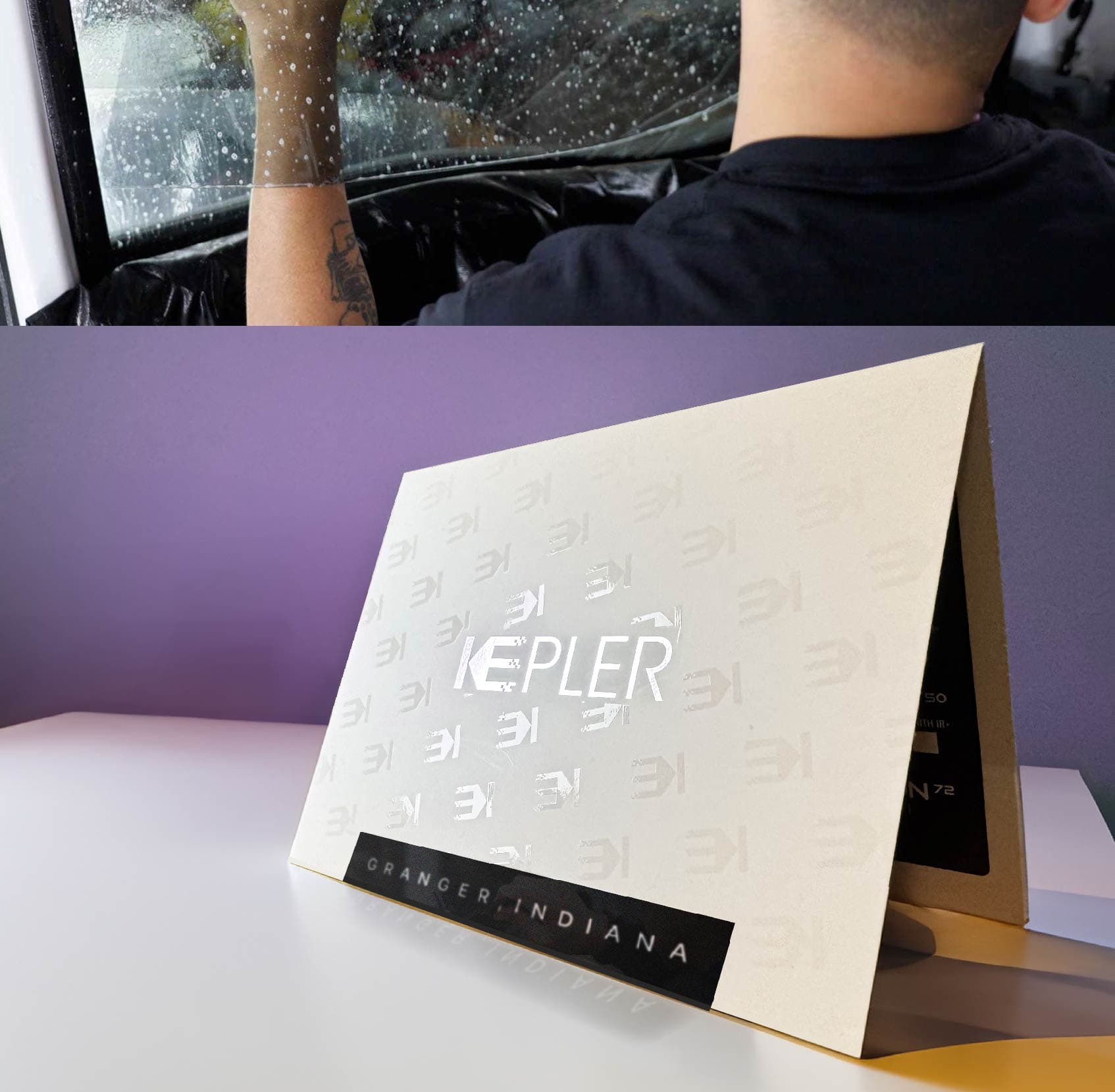 Professional Window Tinting Warranty Granger Expert in Action