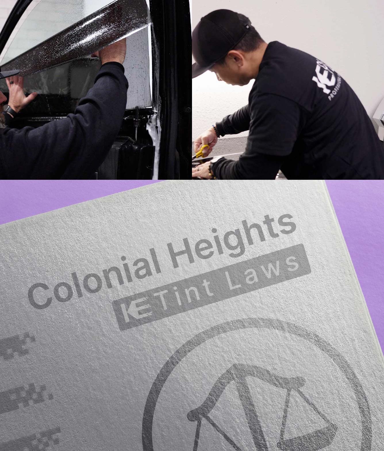 Window Tint Law Guide for Colonial Heights Virginia