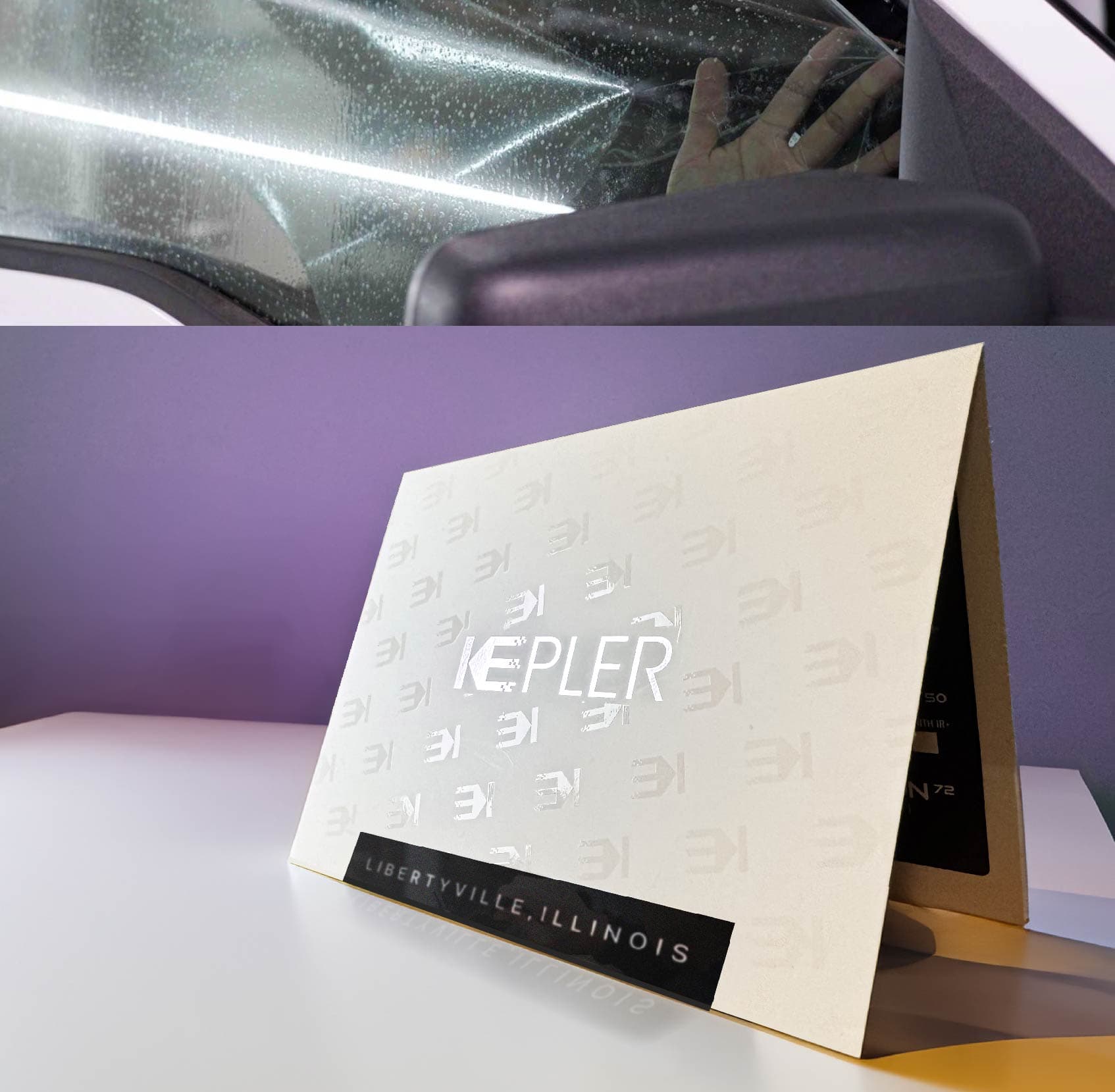 Expert Window Tinting Warranty Libertyville Specialist in Action