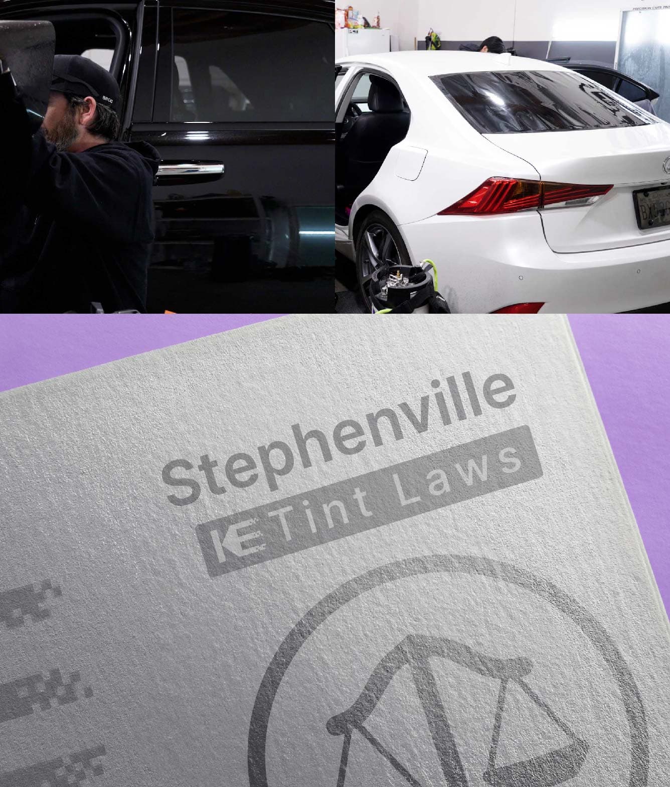 Window Tint Law Guide for Stephenville Texas