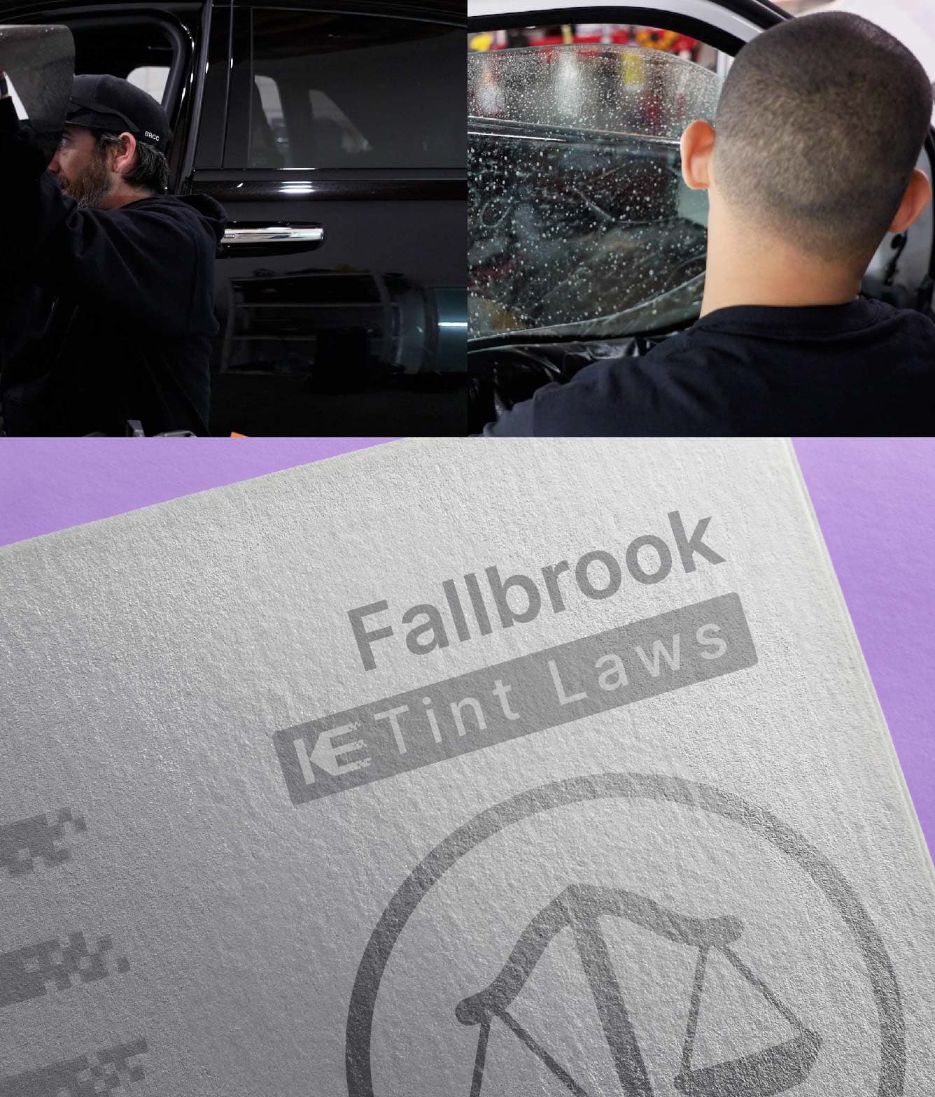 Window Tint Law Guide for Fallbrook California