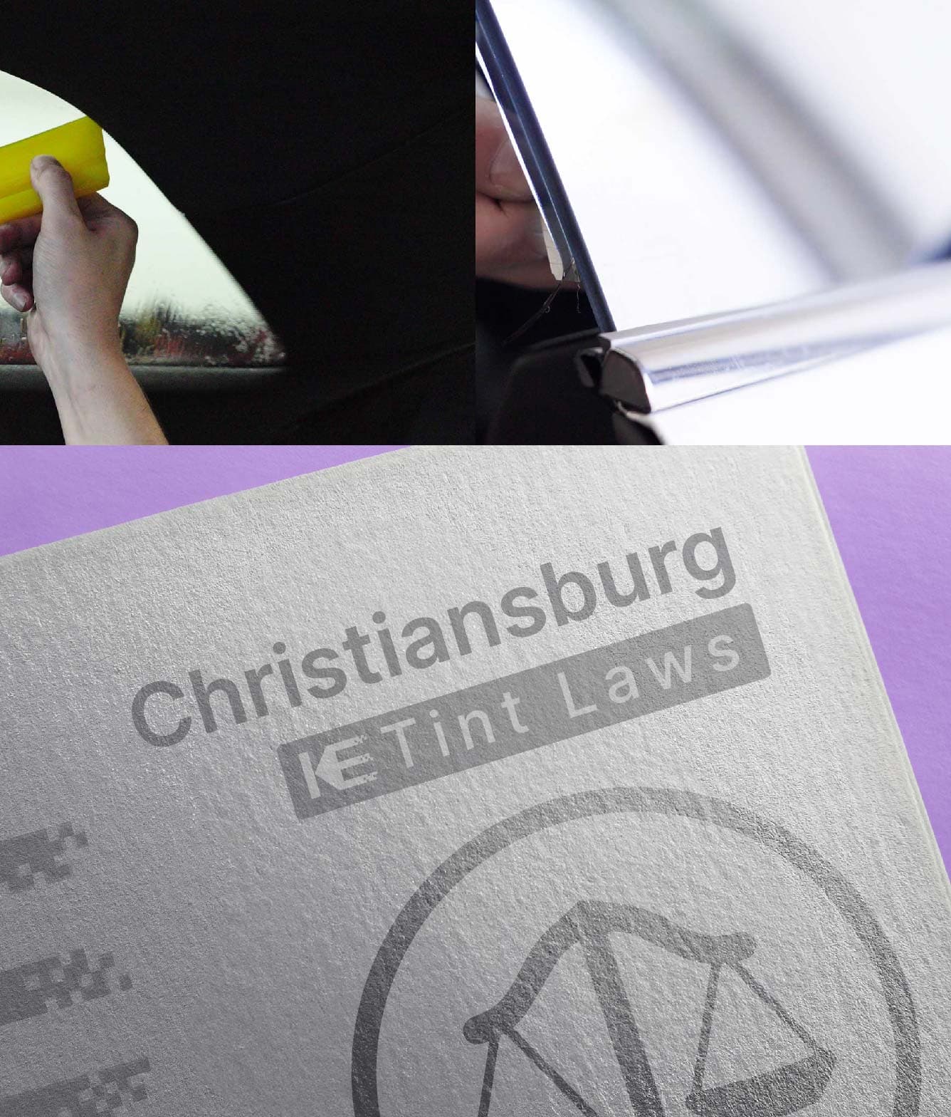 Window Tint Law Guide for Christiansburg Virginia